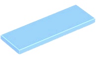 TILE 2X6: {светло кралско син}