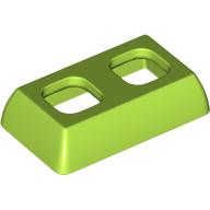 Minifigure Skirt Plastic Straight, Short: {ярко жълто-зелен}