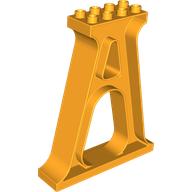CRANE BASE, NO. 1: {огнено жълто-оранжев}