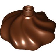 CAKE DECORATION W. KNOB: {червеникаво-кафяв}