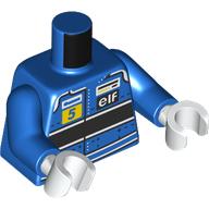 MINI UPPER PART, NO. 7505: {ярко син}