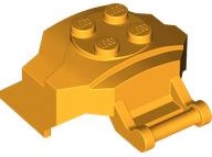 Cockpit Front 4 x 3 x 2 with Bar Handle: {огнено жълто-оранжев}
