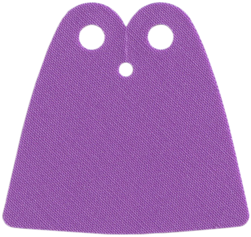 Mini Doll, Cape Cloth, Standard - Traditional Starched Fabric - 3.25cm Height: {умерено лавандулов}