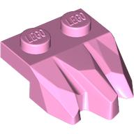DESIGN, PLATE 2X3, ROCK, NO. 1: {светло пурпурен}