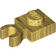 PLATE 1X1 W. HOLDER: {топло златист}