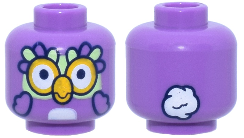 MINI HEAD, NO. 4584: {умерено лавандулов}