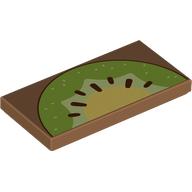 FLAT TILE 2X4, NO. 376: {умерен нуга}