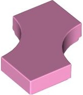 TILE 2X2, W/ CUT OUT: {светло пурпурен}