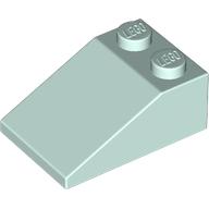 ROOF TILE 2X3/25°: {аквамарин}