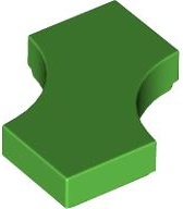 TILE 2X2, W/ CUT OUT: {ярко зелен}