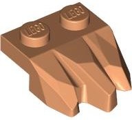 Plate, Modified 1 x 2 with 3 Claws / Rock Fingers: {нуга}