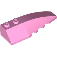 RIGHT SHELL 2X6 W/ BOW W/ ANGLE: {светло пурпурен}