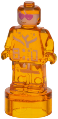 LYLA Statuette / Trophy (6544825): {прозрачно ярко оранжев}