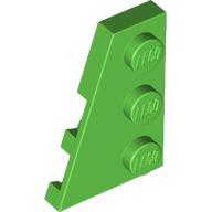 LEFT PLATE 2X3 W/ANGLE: {ярко зелен}