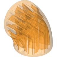 DESIGN ELEM.,DEG.135,W/ CROSSHOLE,NO. 6: {прозрачно ярко оранжев}