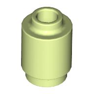 ROUND BRICK 1X1: {пролетно жълто-зелен}