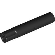 BEAM 1X5, W/ CROSS HOLE, NO. 1: {черен}