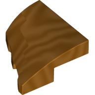 PLATE 2X2X2/3, HALF BOW, RIGHT, NO. 2: {топло златист, лакиран}