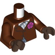 MINI UPPER PART, NO. 7574: {червеникаво-кафяв}
