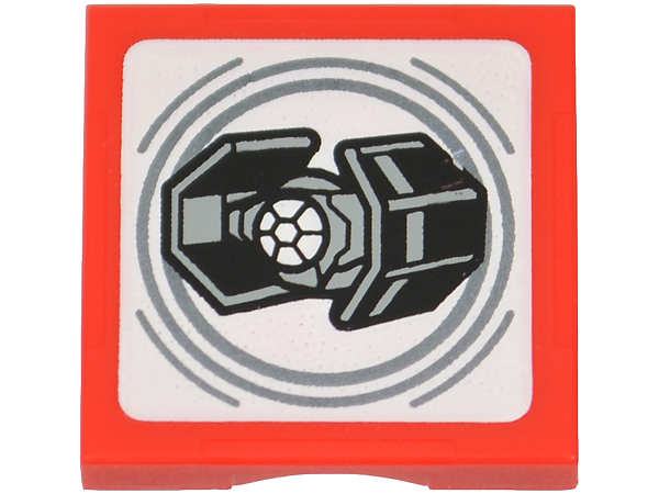 TILE 2X2, W/ FUNCTION, NO. 15: {ярко червен}
