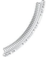 Technic, Gear Rack 11 x 11 Curved: {бял}