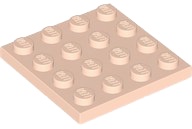Plate 4 x 4: {светло нуга}