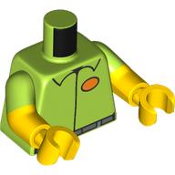MINI UPPER PART, NO. 7617: {ярко жълто-зелен}