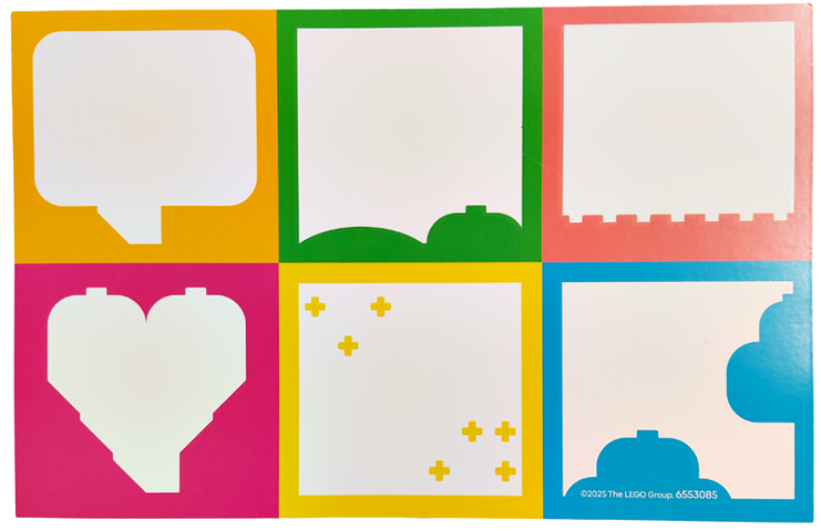 Paper Cardboard for Set 11042 - Notes for Creativity: {мултикомбинация}