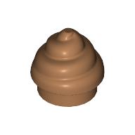 1X1 DECORATION TOP, NO. 2: {умерен нуга}