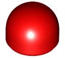 SPHERE 1X1, NO. 1: {ярко червен}