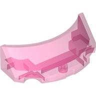 Windscreen 2 x 4 x 1 Curved: {прозрачен умерено червеникаво виолетов}