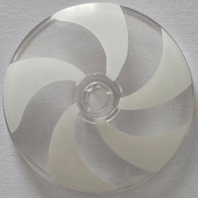 ROUND PLATE, DIA. 32X6.4, NO. 67: {прозрачен}
