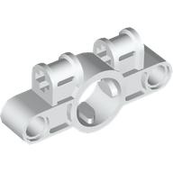 GEAR BLOCK 5 MODULE, W/ 4.85 HOLE: {бял}