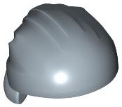 Minifigure, Headgear Hat, Cloth Wrap / Bandana with Double Tail in Back, Many Folds: {пясъчно син}