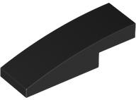 BRICK 1X3X2/3, BOW: {черен}