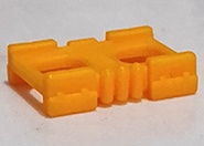 Minifigure Utility Belt: {огнено жълто-оранжев}
