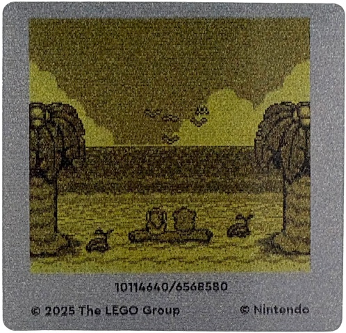 Plastic Lenticular Game Boy Screen with Nintendo The Legend of Zelda Link's Awakening Pattern: {мултикомбинация}