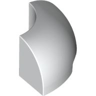 1/4 ARCH BRICK 2X2, W/ CUTOUT, NO. 1: {бял}
