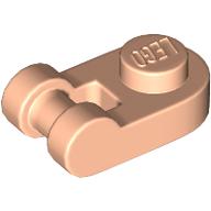 PLATE 1X1 ROUND W/ 3.2 SHAFT: {светло нуга}