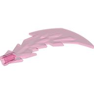 WEAPON, W/ CROSS HOLE, NO. 6: {прозрачен умерено червеникаво виолетов}