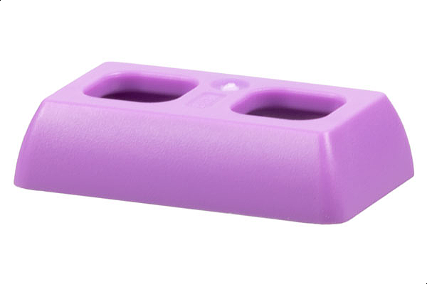 Minifigure Skirt Plastic Straight, Short: {умерено лавандулов}