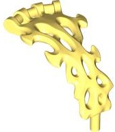 Power Burst, Energy Claw Section Rounded with Bar End and 3 Bar Handles: {студено жълт}