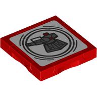 TILE 2X2, W/ FUNCTION, NO. 25: {ярко червен}