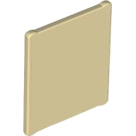 GLASS FOR FRAME 1X3X3: {тухлено жълт}