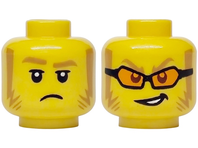 MINI HEAD, NO. 4785: {ярко жълт}