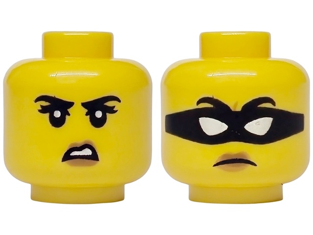 MINI HEAD, NO. 4786: {ярко жълт}