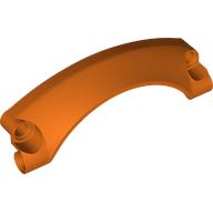 SHELL 3X9X2, W/ 4.85 HOLE, NO. 4: {червеникаво-оранжев}