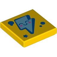 FLAT TILE 2X2, NO. 806: {ярко жълт}