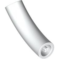 DESIGN ELEM.,DEG. 45,W/ CROSSHOLE,NO. 1: {бял}