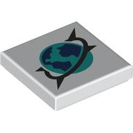 FLAT TILE 2X2, NO. 818: {бял}